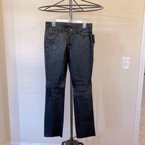 New with tags womens leather pants